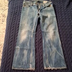 Diesel Light Blue Bootcut Jeans for Men